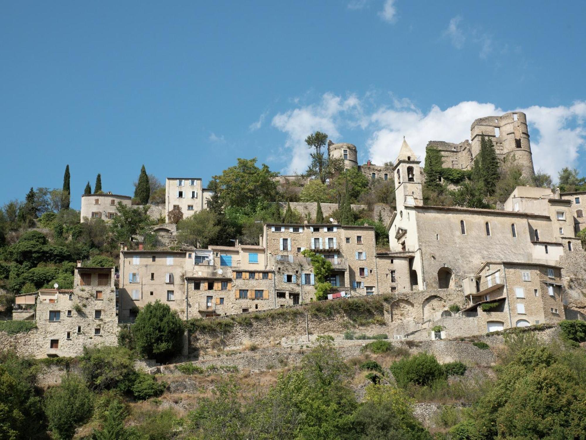 A Beautiful 2 Persons In A Chateau With Swimming Pool Appartement Montbrun-les-Bains